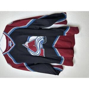 Rare Vintage Colorado Avalanche Jersey Starter 1990s Men’s Large Away